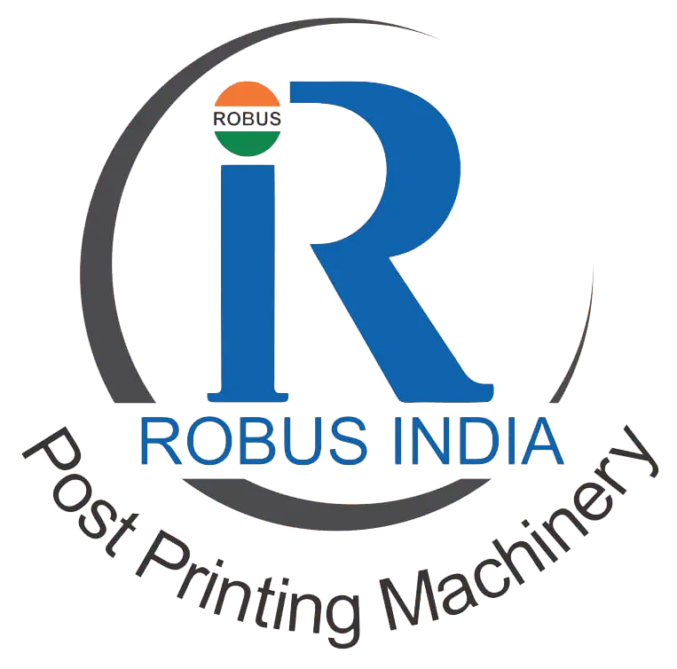 robus india - post printing machinery logo